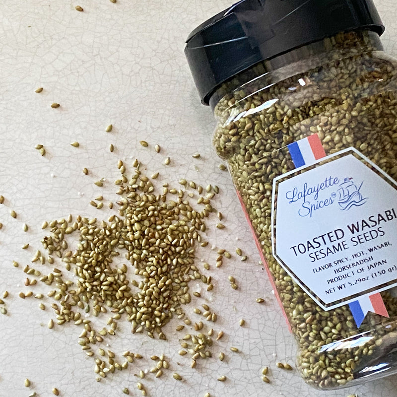 Toasted Wasabi Sesame Seeds | Lafayette Spices