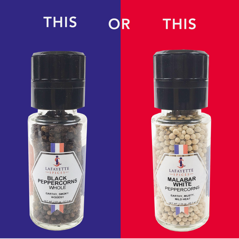 White Pepper vs Black Pepper: Find the Difference