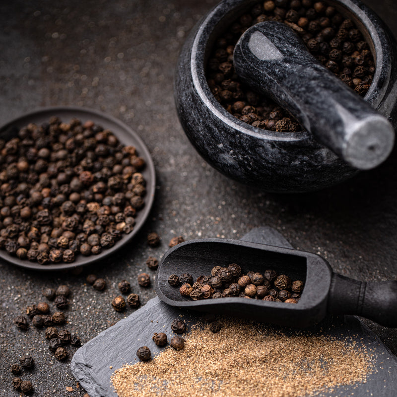 Black Peppercorns | Whole Black Pepper | Coarse Black Pepper | Ground Black Pepper | Spices Lafayette