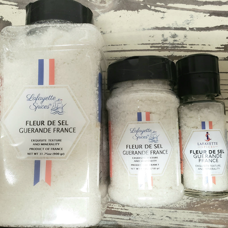 Fleur de Sel, it is considerably more rare and therefore more expensive than average table and sea salts. It forms naturally only under certain weather conditions, and it must be skimmed off the surface by hand.