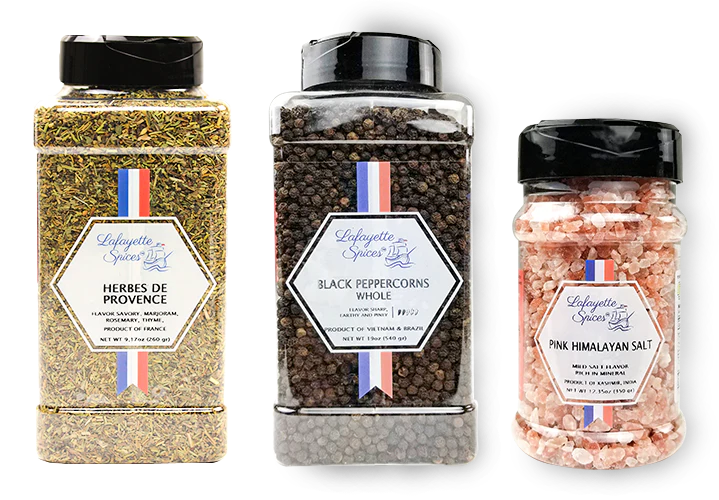 Spices Set with Free Himalayan Essentials Lafayette Spices