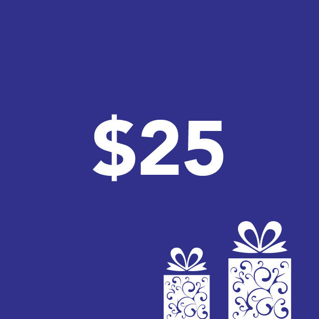 $25.00 USD Virtual Gift Card purchase online