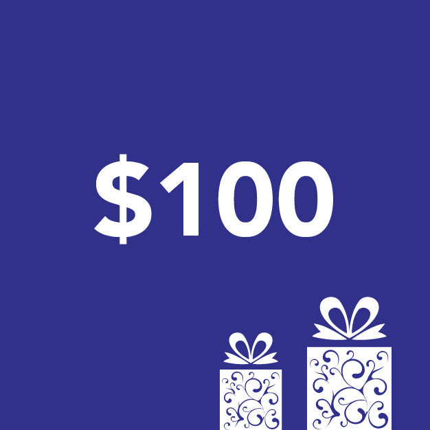$100.00 USD Virtual Gift Card is the perfect gift for food lovers